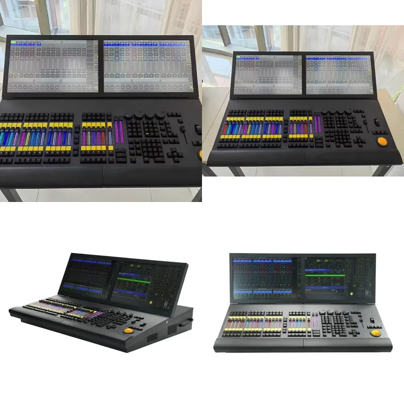 Professional Stage Light DMX Controller for Grand MA2 Console with 120G SSD Core i7 CPU 8G RAM RGB Backlight Dmx512