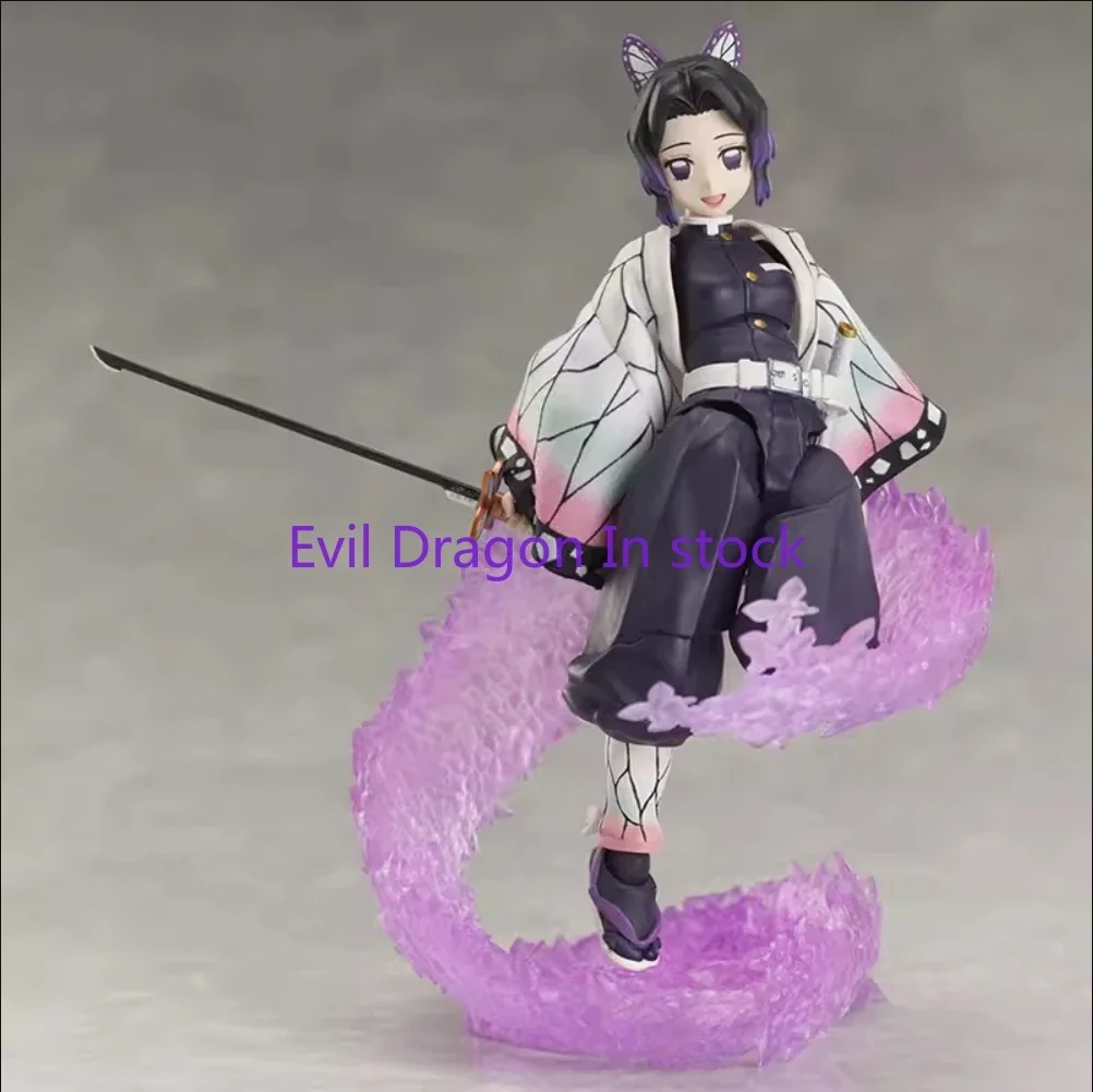 100% Original Aniplex BUZZmod Shinobu Kocho Kimetsu No Yaiba Demon Slayer Action Figures Model Toy Brinquedos Figura 1/12