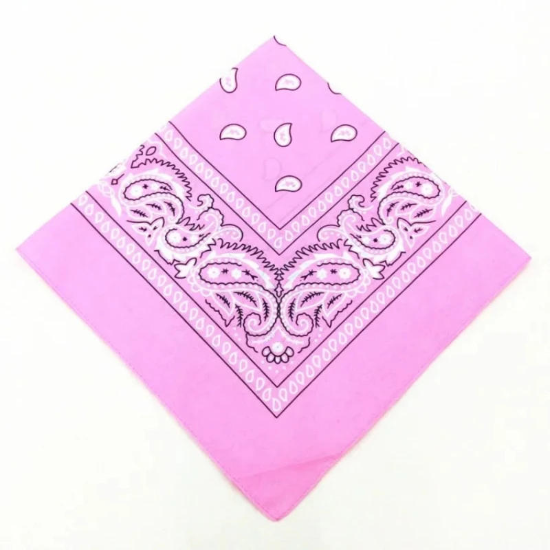 AliExpress NONE 4/1Pcs Cotton Bandana Headband Denim Men'S Cycling Sports Headwear Wrist Guard Single-Sided Headscarf Paisley Scarf
