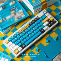 Glove X Domikey Cherry Adventurer R2 ABS Doubleshot keycap for mx stem keyboard poker 87 104 gh60 Crush80 bm60 bm65 EVO80 Link