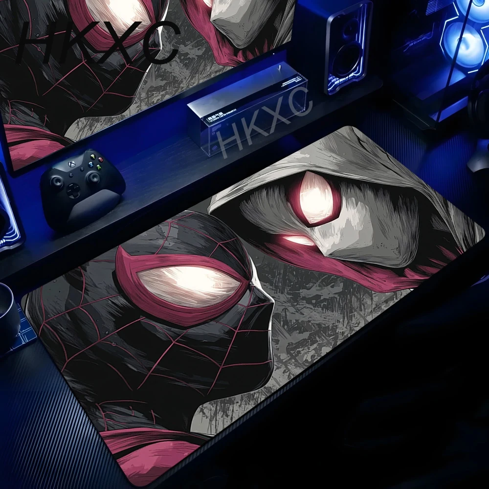 

XXL Spider Man Mouse Pad Gamer Gaming PC Computer Otaku Locking Edge DIY Customized Photo Laptop Notebook Esports Desk Mat