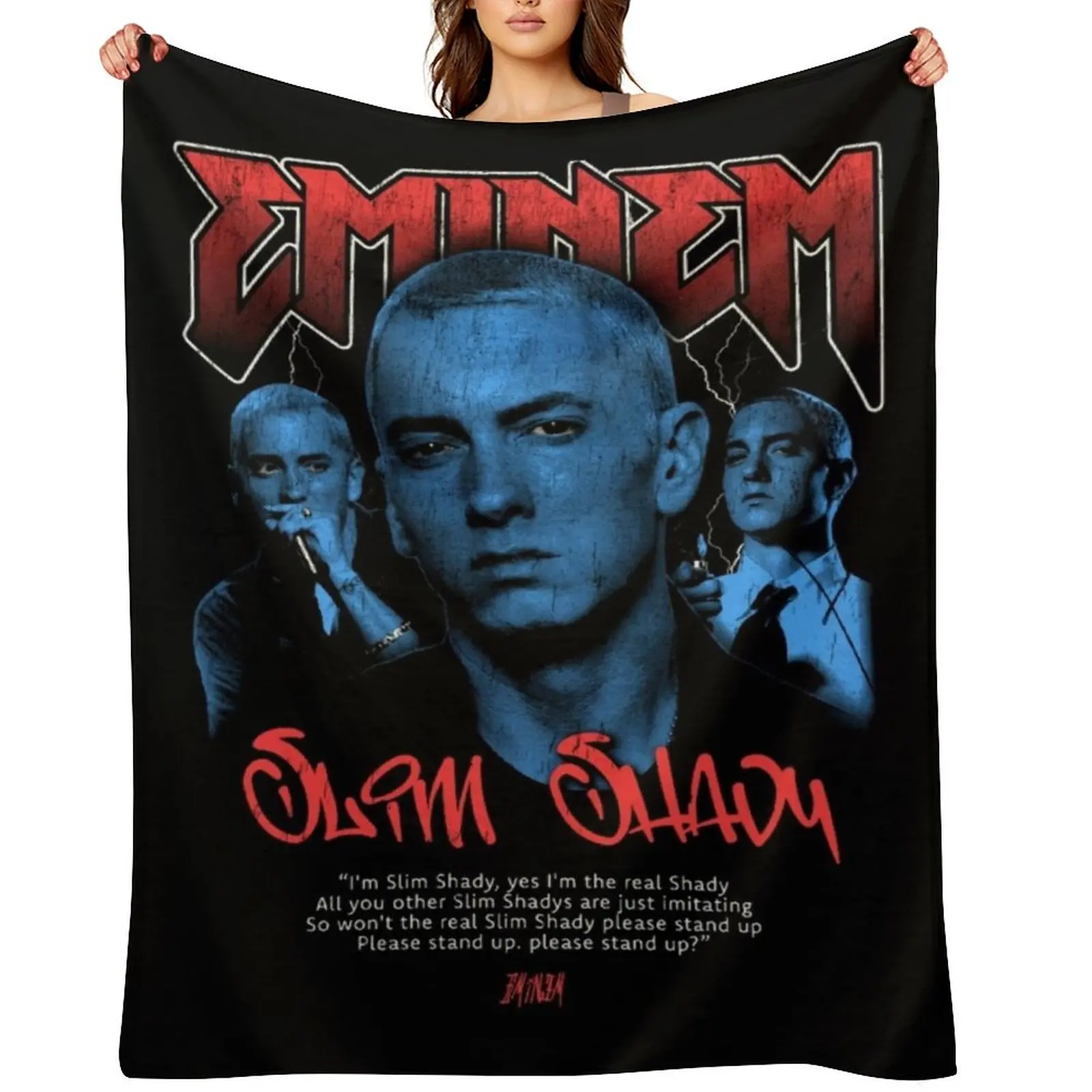 

Design Signature Man Throw Blanket Bed covers Blankets Sofas Of Decoration Vintage Plaid Blankets