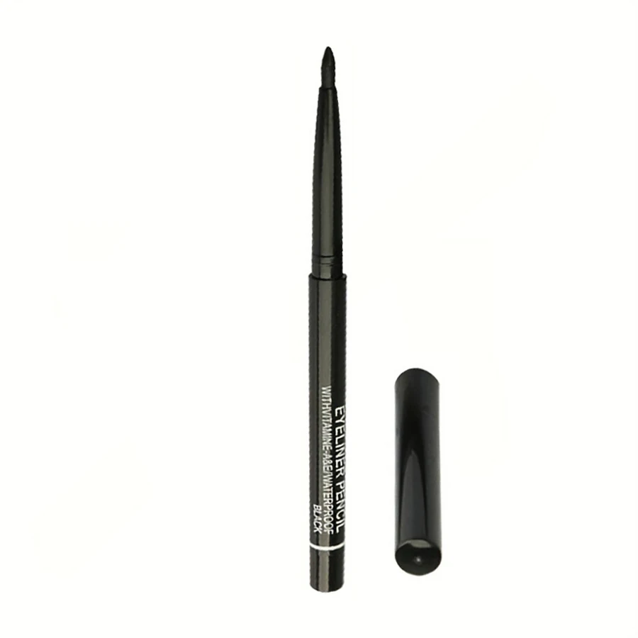 Automatic Rotating Eyeliner Pen, Waterproof Black And Brown Eyebrow Pencil, Eyeshadow Makeup Eyeliner Gel Pen