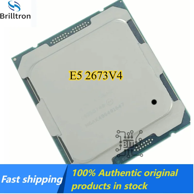 

Xeon E5-2673V4 CPU SR2KE 20-cores 2.30GHZ 50MB 14nm 135W LGA2011-3 E5 2673 V4 processor E5-2673V4 Original stock fast shipping.