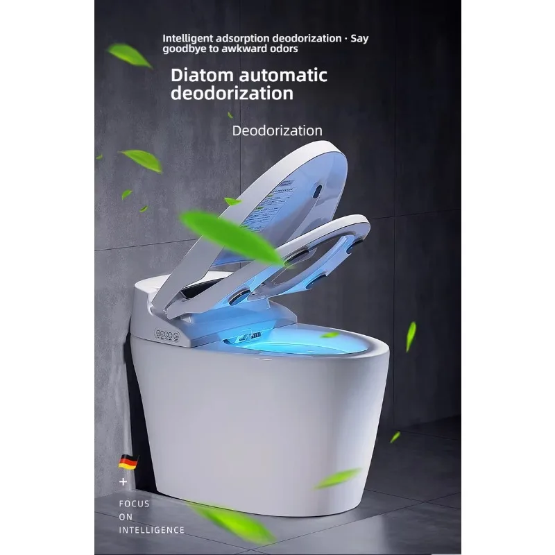 Fully Automatic Newly Integrated Intelligent Digital Display S-shaped Drainage Pipe Multifunctional Ceramic Smart Toilet