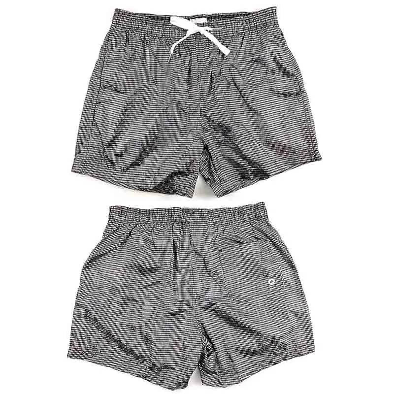 Men's Shiny Casual Loose Shorts Pocket Glisten Sports Loose Sweatpants Swim Trunks Swimwear Bikini Pants Adult Club Show Outfit