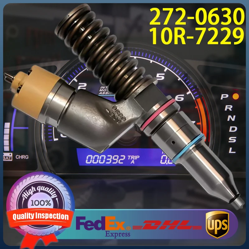 

272-0630 10R-7229 High Quality Diesel Fuel Injector 2720630 10R7229 for Caterpillar CAT C15 C18 Diesel Engine