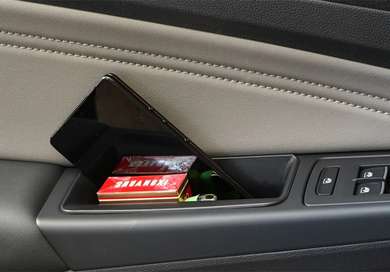 Für Volkswagen VW Golf 8 Mk8 2019 ~ 2025 Auto Armlehne Lagerung Box Center Konsole Co-pilot Layered Tasche Organizer fall Zubehör – Detail 12