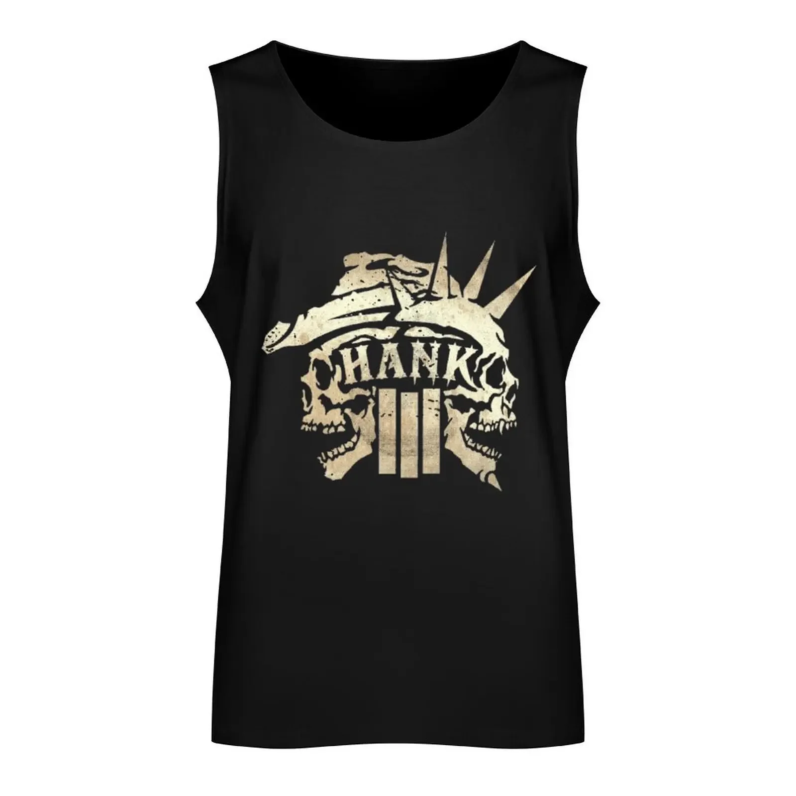 Hank Williams III Live at The Regency Ballroom Tank Top man vest T-shirts men summer clothes Tank Top