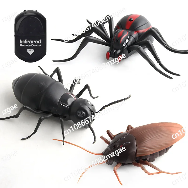 Infrared Remote Control Electric Cockroach, Simulating Sensing Cockroaches, Spiders, Ants, Cunning Animal Toys