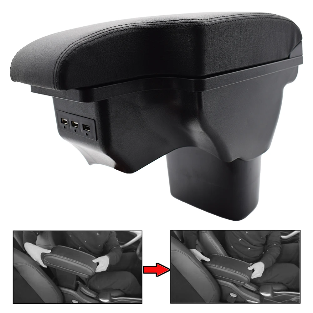 Center Arm Rest Console For Nissan Juke ESQ 2011 - 2019 New Storage Box USB Interface Content Modification 2012 2013