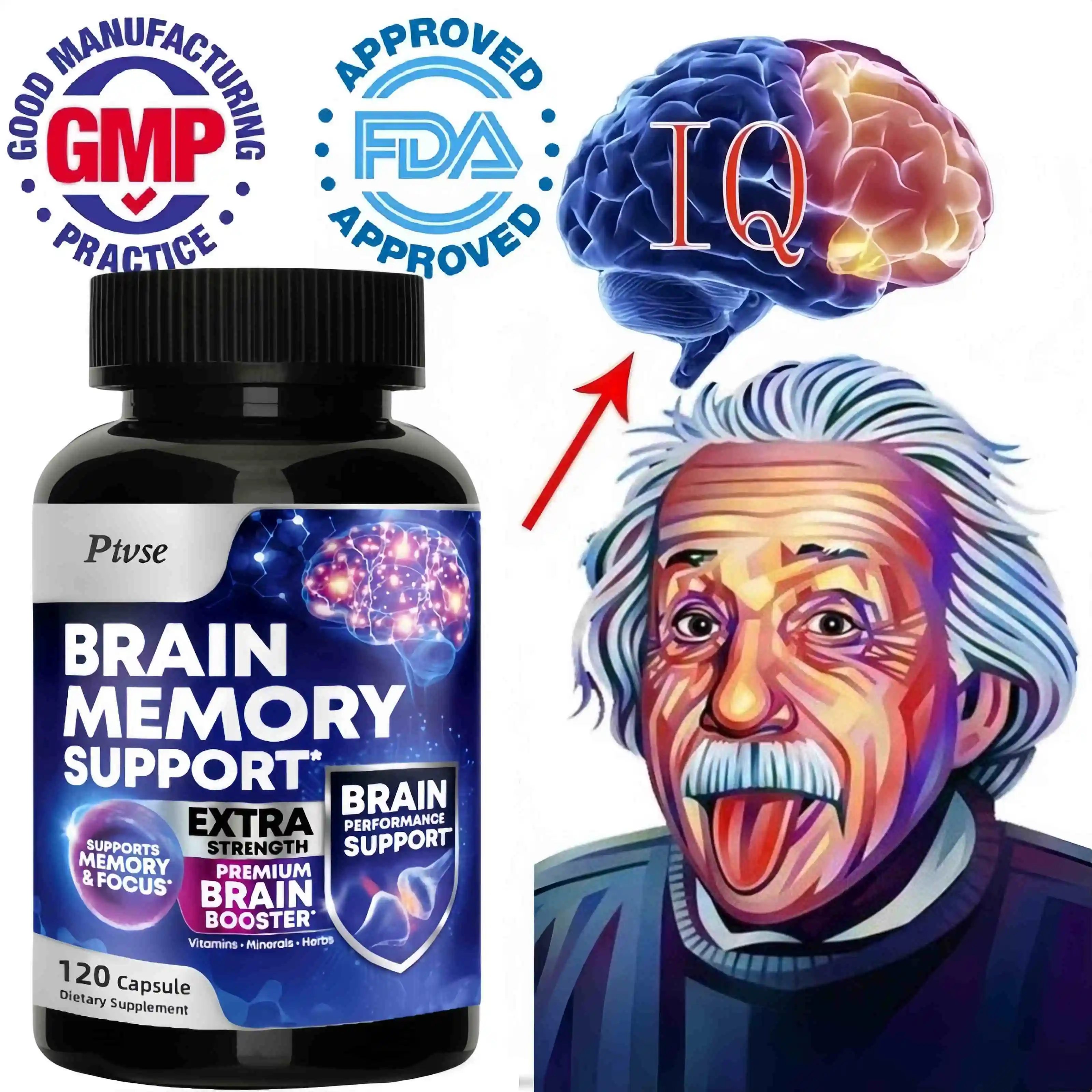 Phosphatidylserine Capsule Strengthen Memory Strengthen attention Refreshing Brain health Capsule