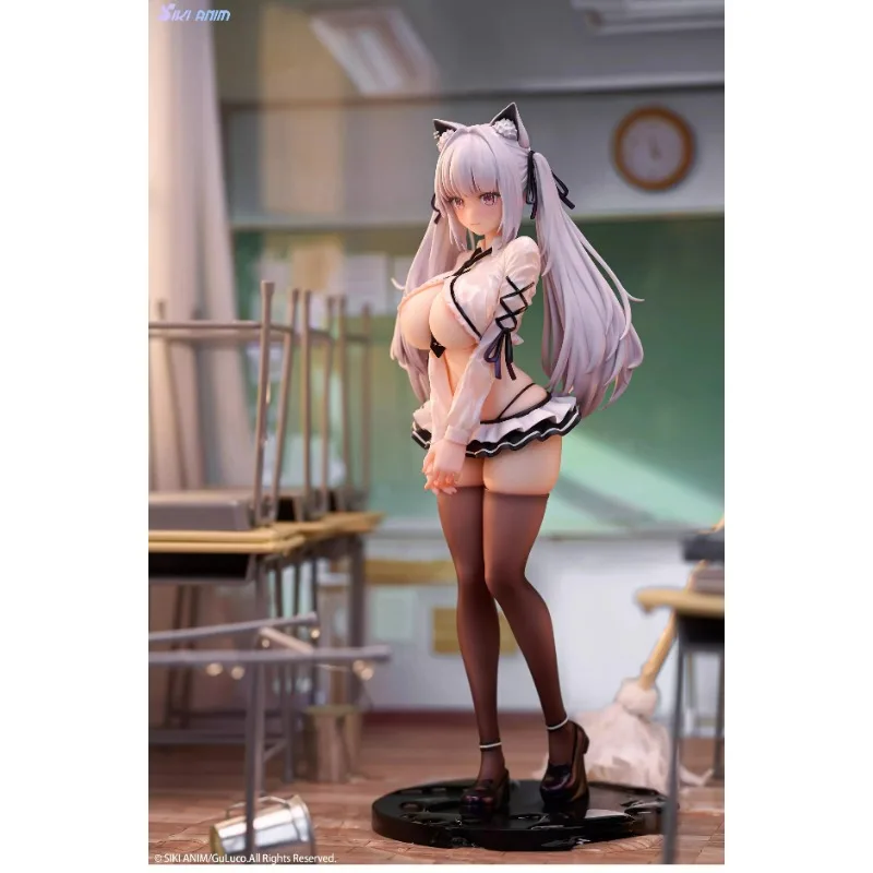 En existencia Alvina Get Wet Ver. Figuras de acción de PVC, modelos de Anime, muñeca de juguete, adorno decorativo coleccionable, 1/7