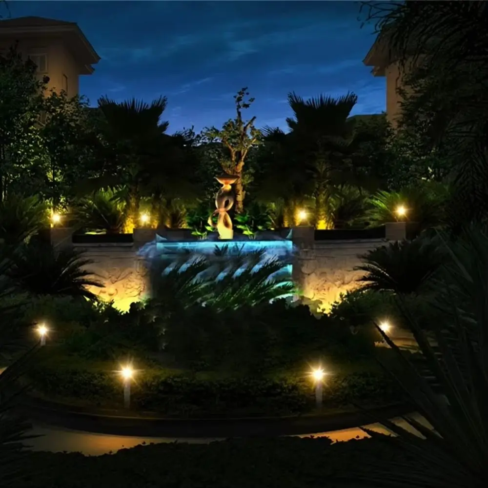 

Dual Waterproof Solar Pond Spotlights Auto On/Off 1.2V/3.7V LED Solar Underwater Lights LED 6 Submersible Solar Spot Light