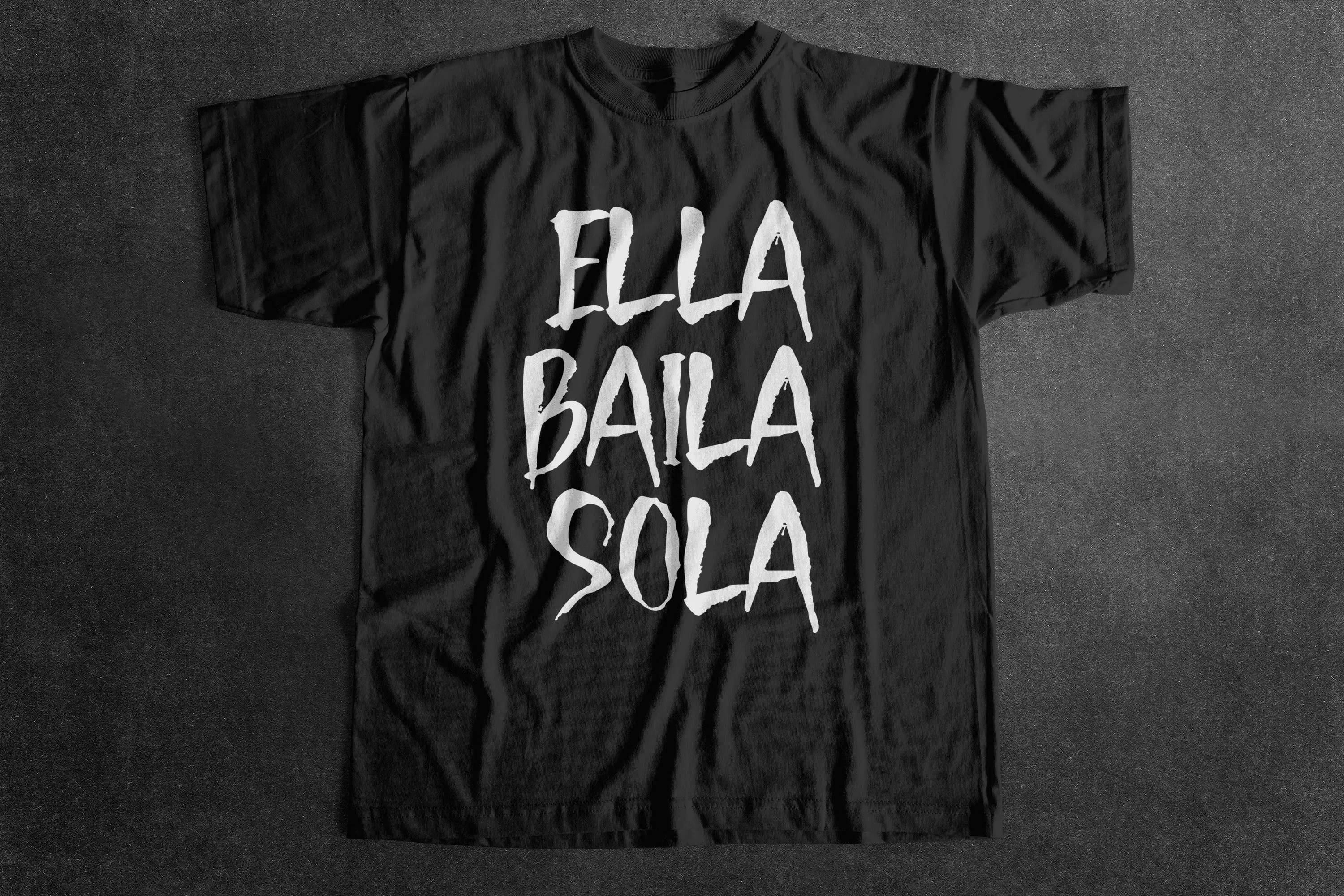 Ella Baila Sola T Shirt Peso Pluma Double P Heavy Cotton Corridos Belicos