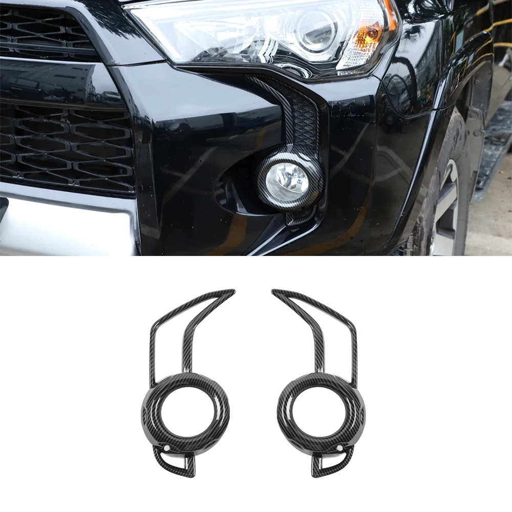 Декоративные наклейки на переднюю противотуманную фару для 4Runner SR5/TRD Pro 2014 2015 2016 2017 2018 2019 2020 Автомобильные аксессуары ABS