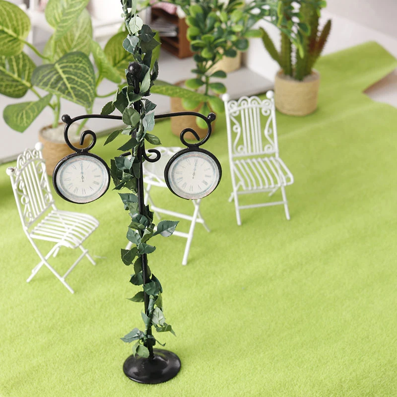 1/12 Dollhouse Simulation Rose Flower Vine Rattan Strip Model Dollhouse Miniature Garden Decoration Micro Scene Photo Props