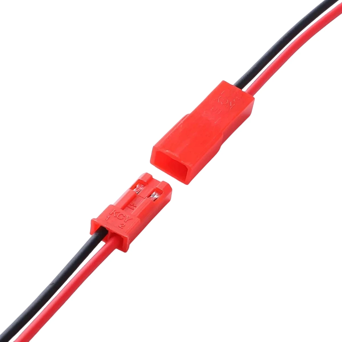 5 Pairs 22 AWG JST Plug Connector 2 Pin Male Female Plug Connector Cable Wire for LED Lamp Strip RC Toys Battery Adapter 10cm