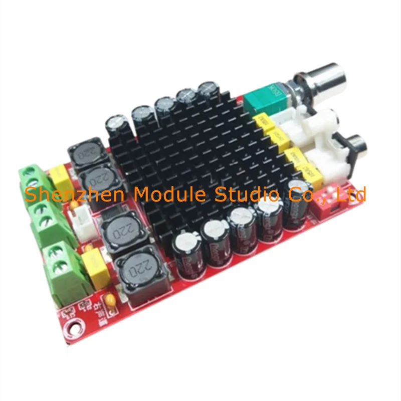 1pcs XH-M510 High Power Digital Amplifier Board 100Wx2 Overheat Protection TDA7498 Audio Stereo Amplifier Board DC14-34V