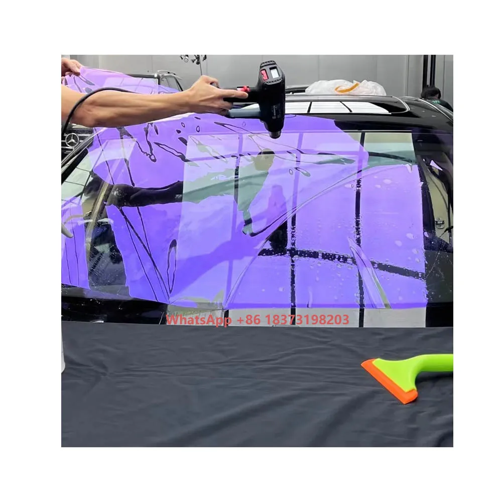 

Wholesale Liquid-imperial Purple Windshield Chameleon Solar Film High Heat Rejection Car Tint Window Film