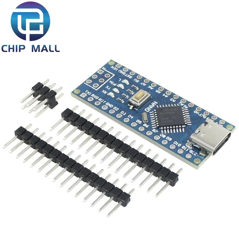 Arduino CH340 USB 드라이버 16Mhz ATMEGA328P용 부트로더 호환 나노 컨트롤러가 포함된 미니/Type-C/마이크로 USB 나노 3.0