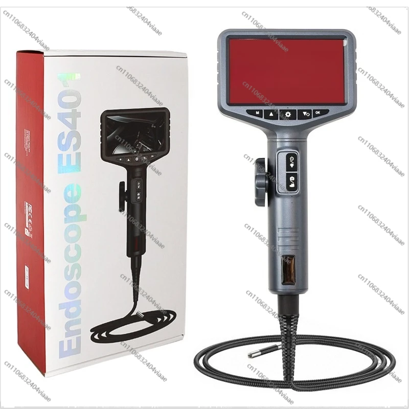 Voor ES401 Tweerichtings 180 °   Industriële pijpendoscoop High Definition autoreparatie-endoscoop