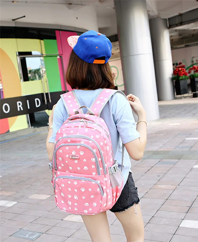 Mochilas escolares transpirables para niños, bolsa de libros de moda para mujeres, mochila de hombro de viaje de ocio, mochila escolar infantil