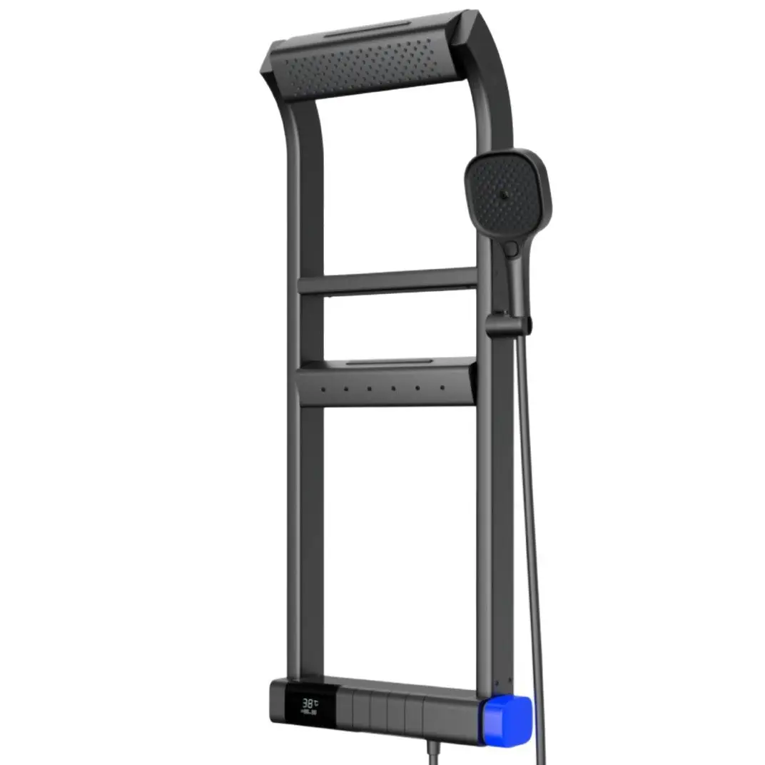 

Multifunctional shelf, shower set, household, constant temperature, digital display