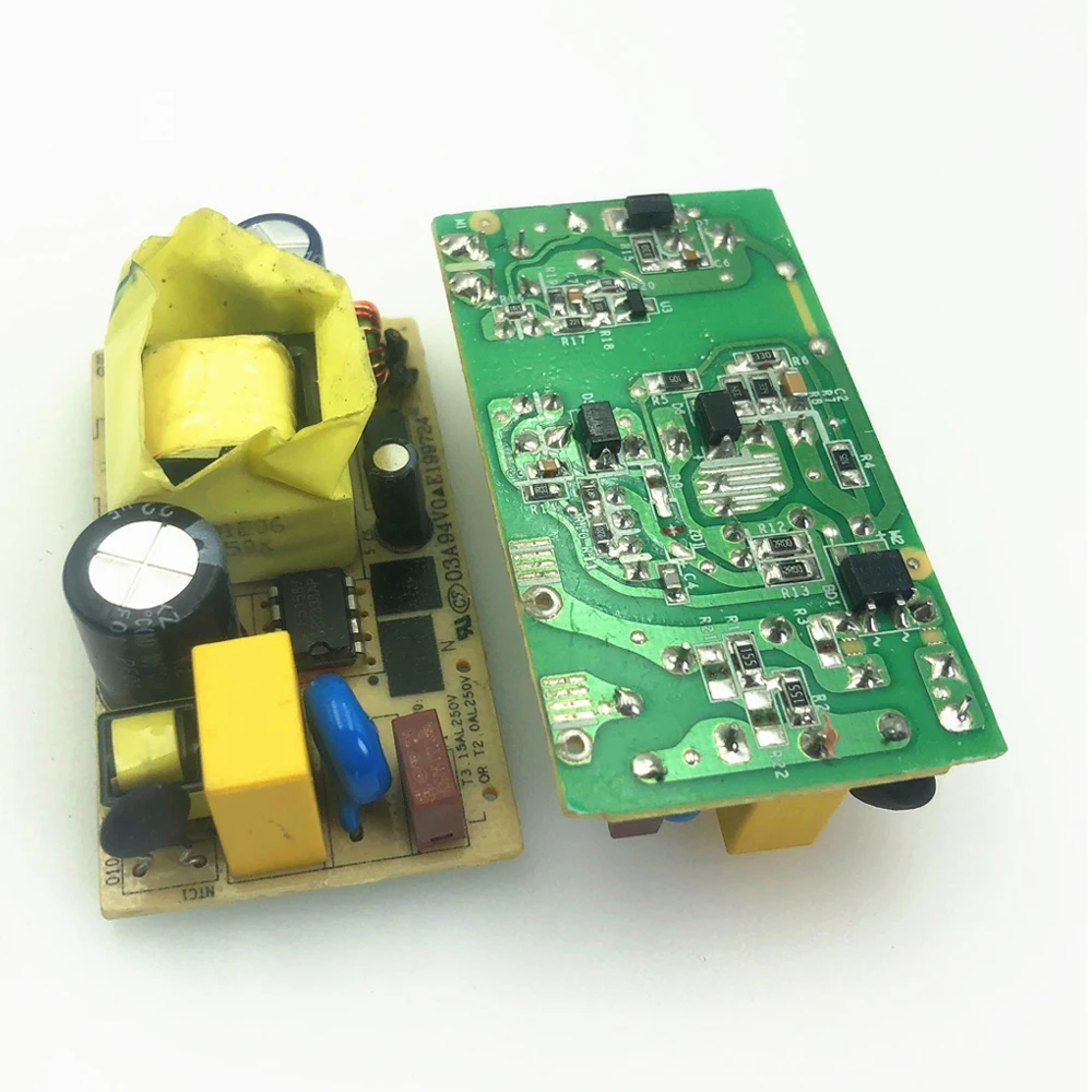 DC 12V 2A Switching Power Supply Module AC-DC Power Adapter AC 100-240V to DC 12V Power Supply Board Short Circuit Protection