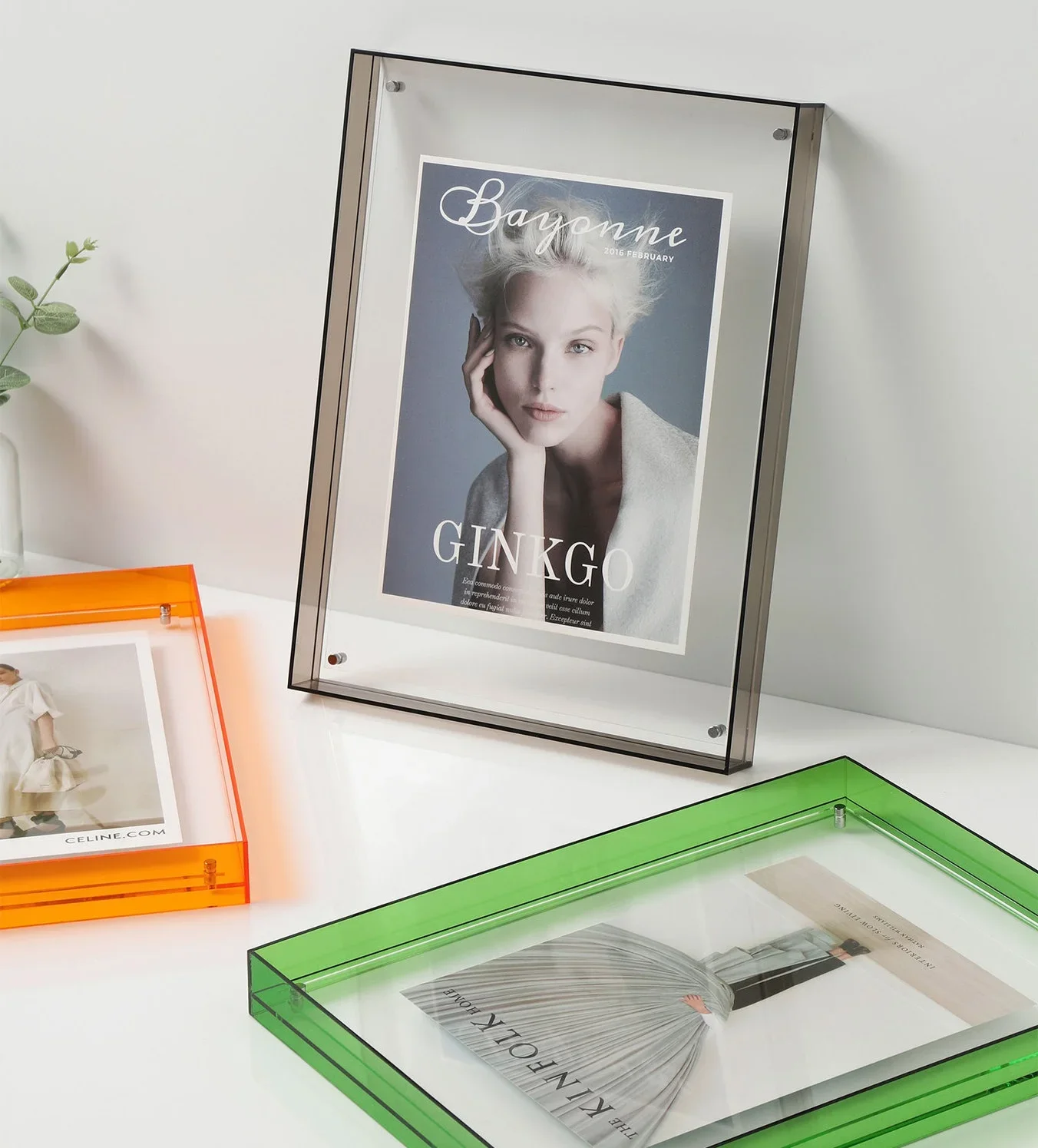 10 Types Color Acrylic Picture Frame Diy Poster Picture Frame Painting Hall Bedroom Wall Living Room Picture Frame Display Table