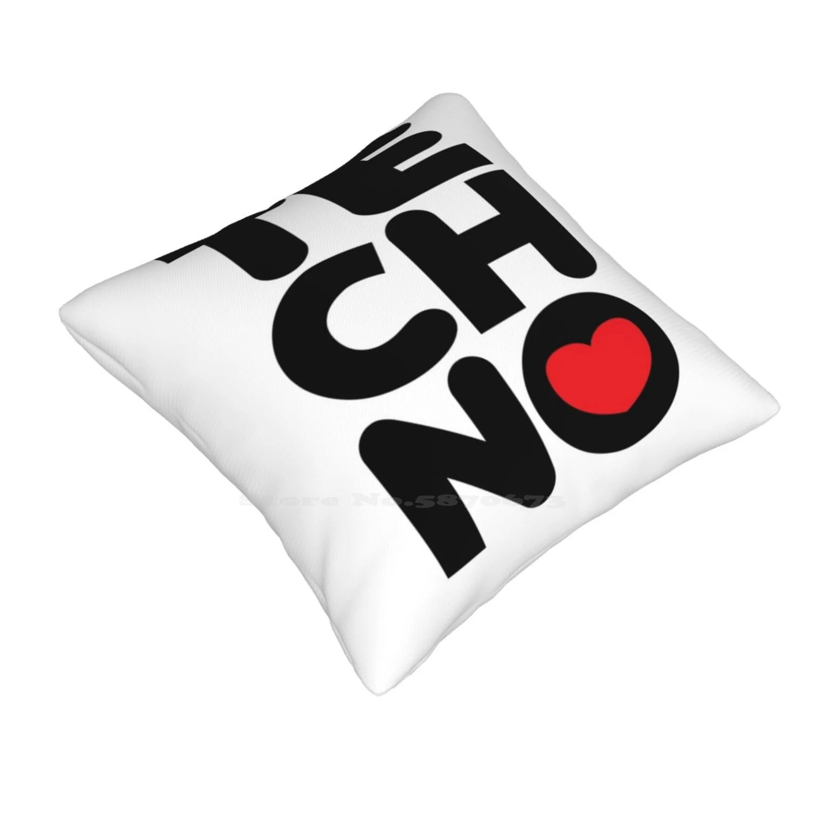 Techno Tower Music Quote Bedroom Office Hug Pillowcase Typography Dj Rave Hardstyle Trance Techno Music House Electro Dubstep