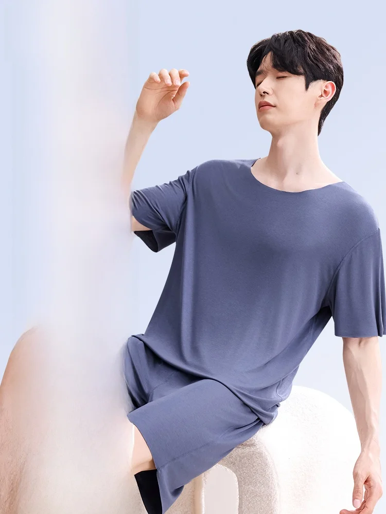 ensemble-de-vetements-d'interieur-legers-a-capuche-pour-homme-hengyuanxiang-en-modal-respirant-sensation-de-fraicheur-en-soie-glacee-ideal-pour-le-sport-et-les-activites-de-plein-air-en-ete