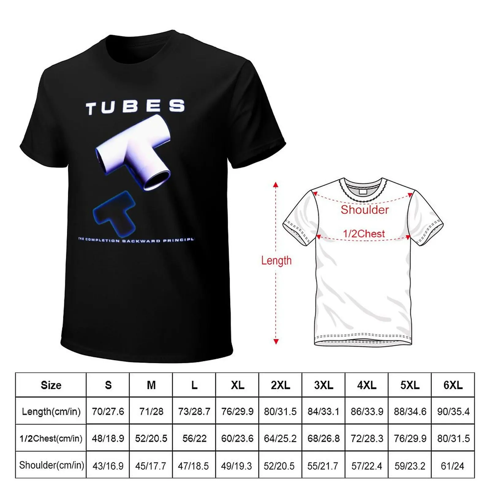 Completion Backwards Principle T-Shirt Soft Lightweight Cotton T-Shirt