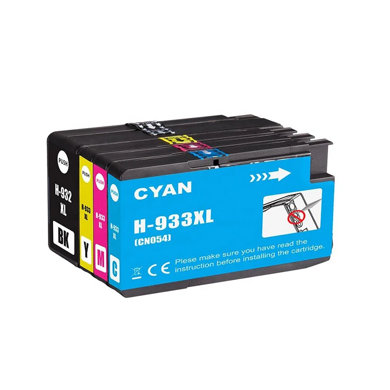 932 933 XL 932XL 933XL Color Compatible Ink Cartridge for HP932 for HP933 for HP Officejet 6100 6600 6700 7110 7610 7612 Printer