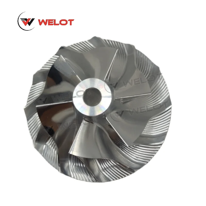 MFS Billet GT1749S Turbo Compressor Wheel 715924 715843 for Hyundai H--1/Starex D4BH/4D56TCi 100Kw 136HP 2820042600 28200-42800
