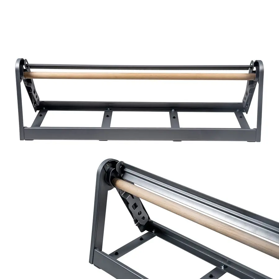 

Роликовый резак-держатель-диспенсер для рулонов бумаги для мясников, упаковочной, крафт-бумаги или винила, 24 рулона, отлично подходит для мясников, упаковки, рукоделия или работы с винилом.