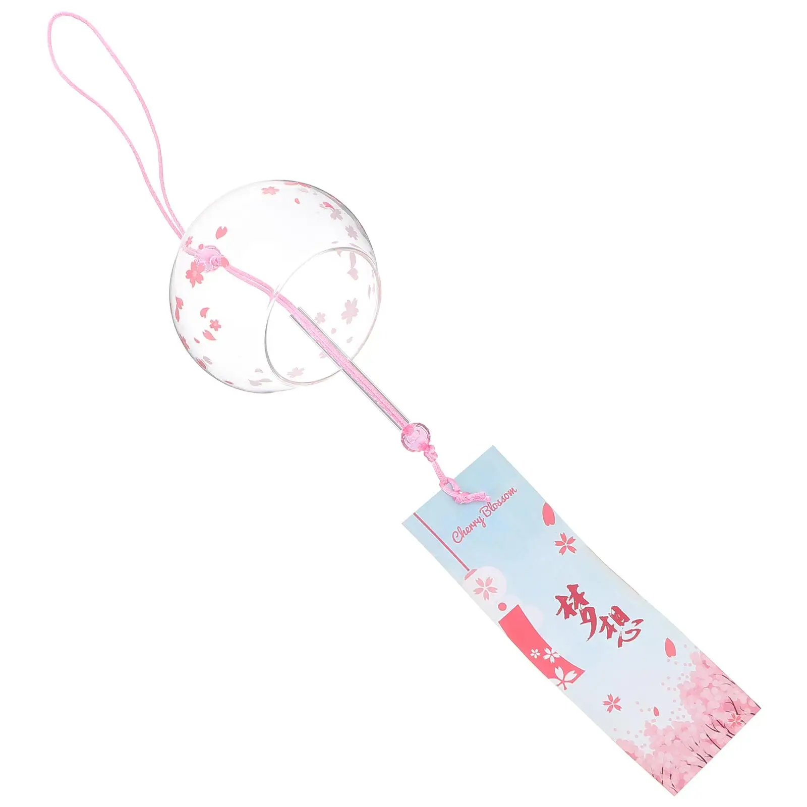 

Lantern Glass Wind Chimes Garden Adornment Accessories Festival Hanging Decor Japan