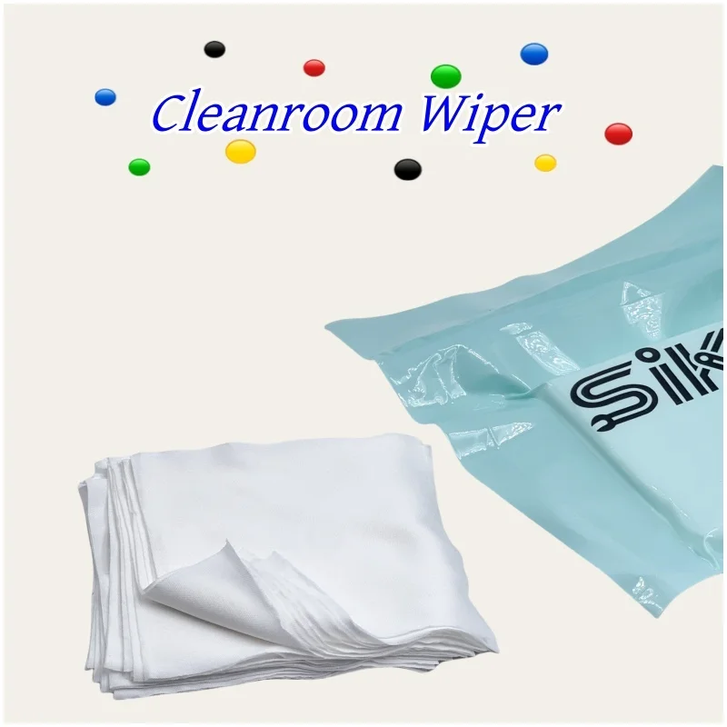 Superfine Fiber 50Pcs/Bag Cleanroom Wiper Non Dust Cloth Dust Free Paper Phone LCD Repair Tool For Class 1-10000 Clean Rooms