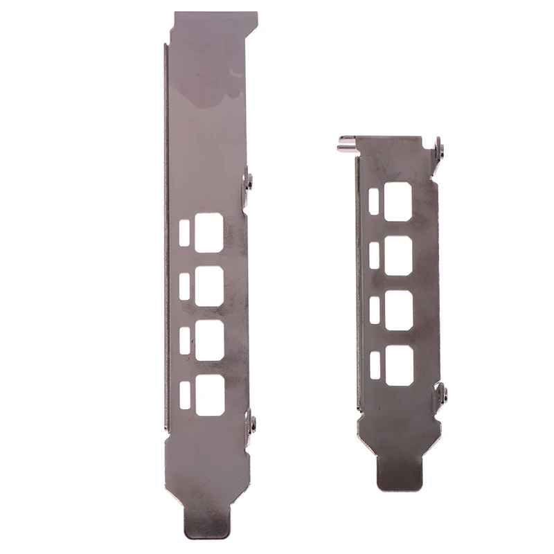 Low/High Profile Metal Stand Adapter For AMD FirePro W4100 Half-Height Full-Height Graphics Cards 4DP Baffle Port