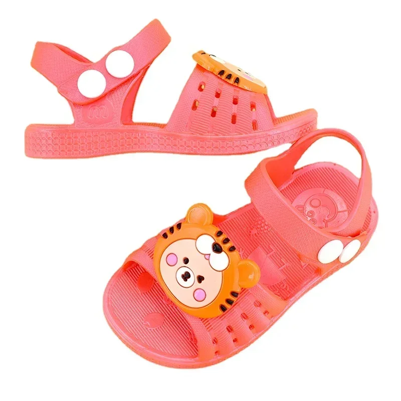 Baby Mädchen Schuhe Loch Sandalen neue Kinderschuhe Strand Indoor niedlichen rutsch festen weichen Boden Sandalen Kinder Sandalen