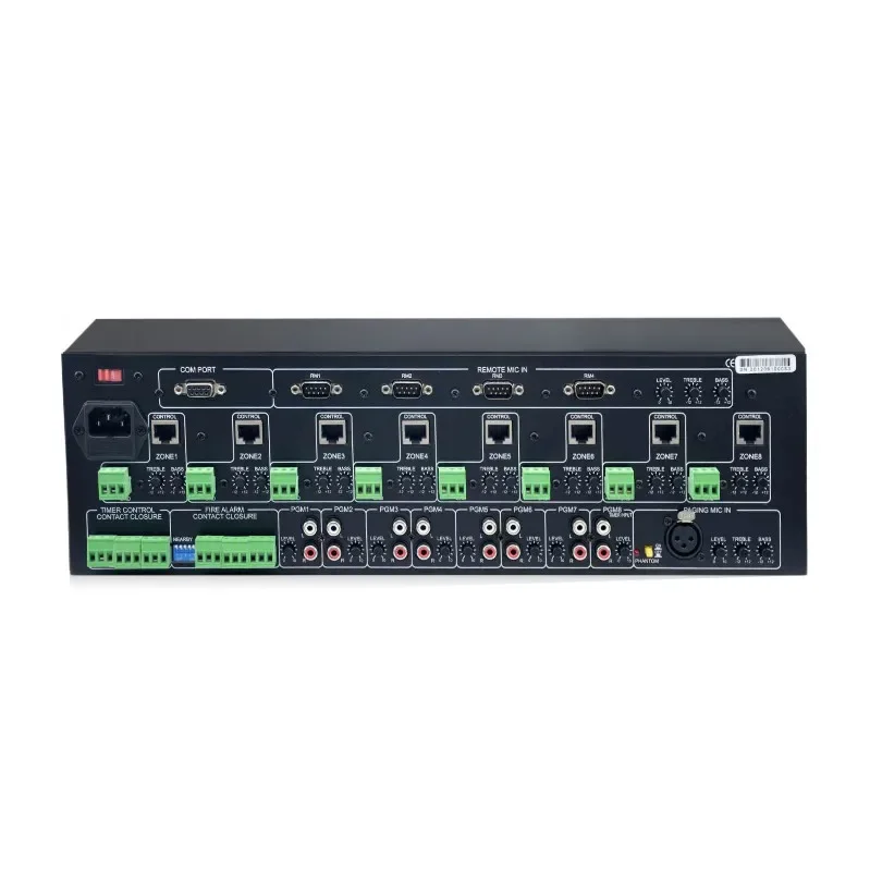 MX-8800 8 in 8 out digital audio matrix system with LED display for channel selected