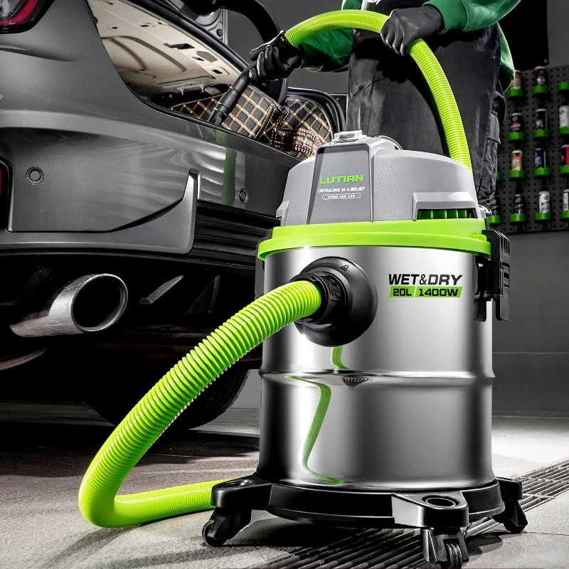 

20L Large Capacity Vacuum Cleaner - High-Power Strong Suction for Car Wash Grout Cleaning Home & Commercial Use