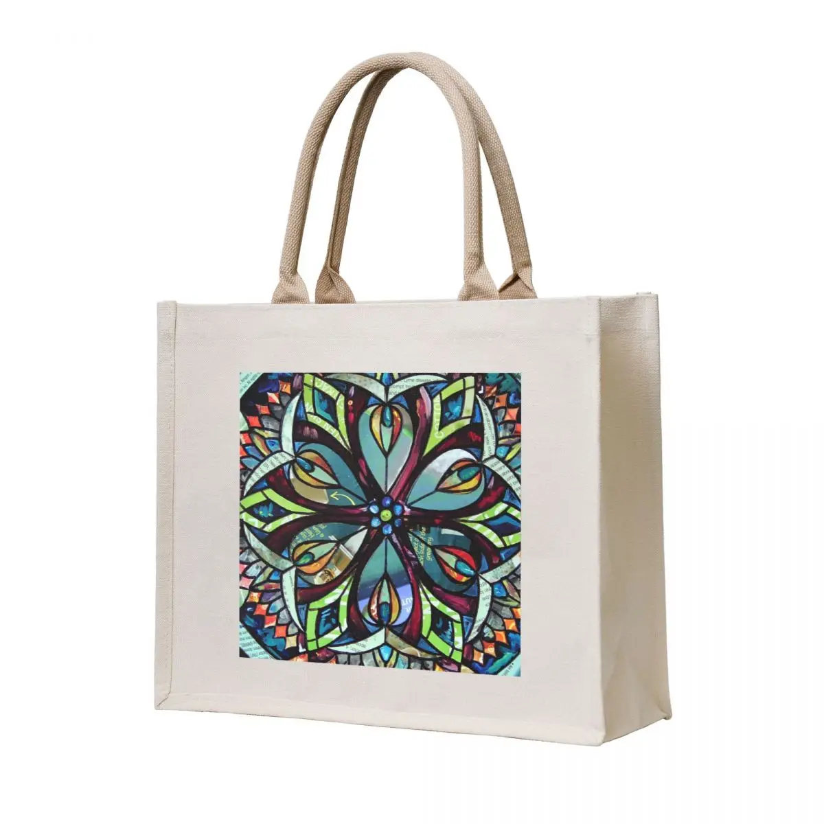 

Purple Mandala Tote Bag Gift bag Lady bags Handbags Women's bag