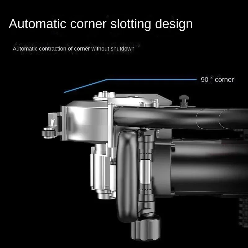 Stozzatrice per stampaggio una tantum da 4500W macchina per il taglio di pietre di grandi dimensioni senza polvere installazione di scanalature per pareti idroelettriche