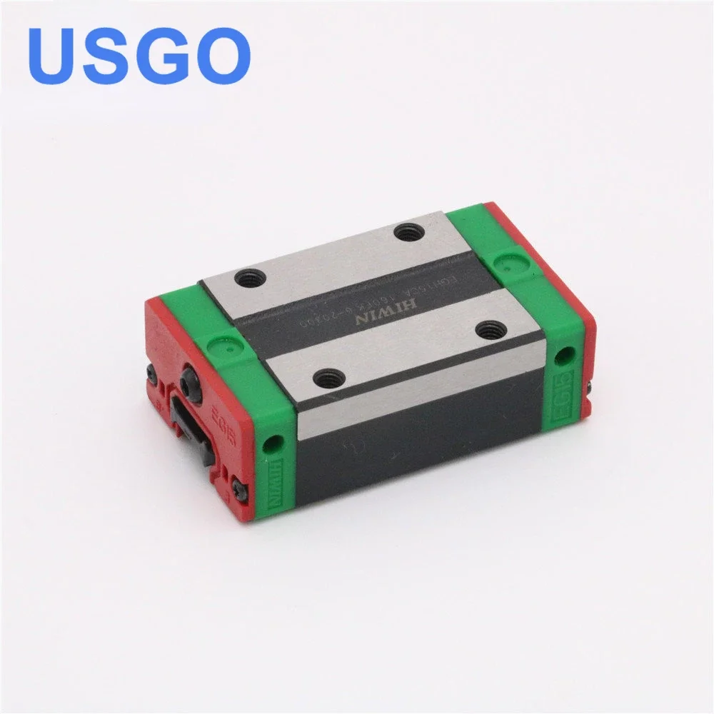 

USGO Taiwan Hiwin Rails Linar Square Sliders EGH20CAZAC Bearing Block Carriage