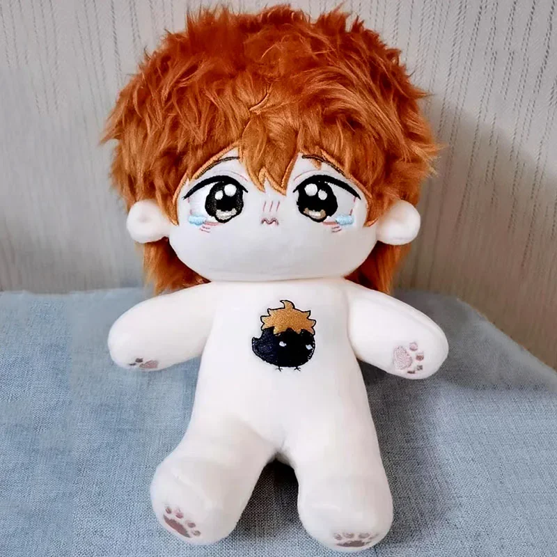 20Cm Gevulde Anime Haikyuu Schattige Hinata Shoyo Figuur Pluche Poppetspeelgoed Voor Kinderen Volwassenen Katoenen Poppen Verkleed Verzamelgeschenken