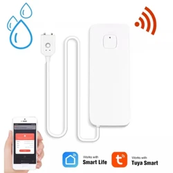 Tuya Smart Water Leak Detector WIFI Water Leak Sensor Water Level Sensor Overflow Security Alarm  Works With Smart Life