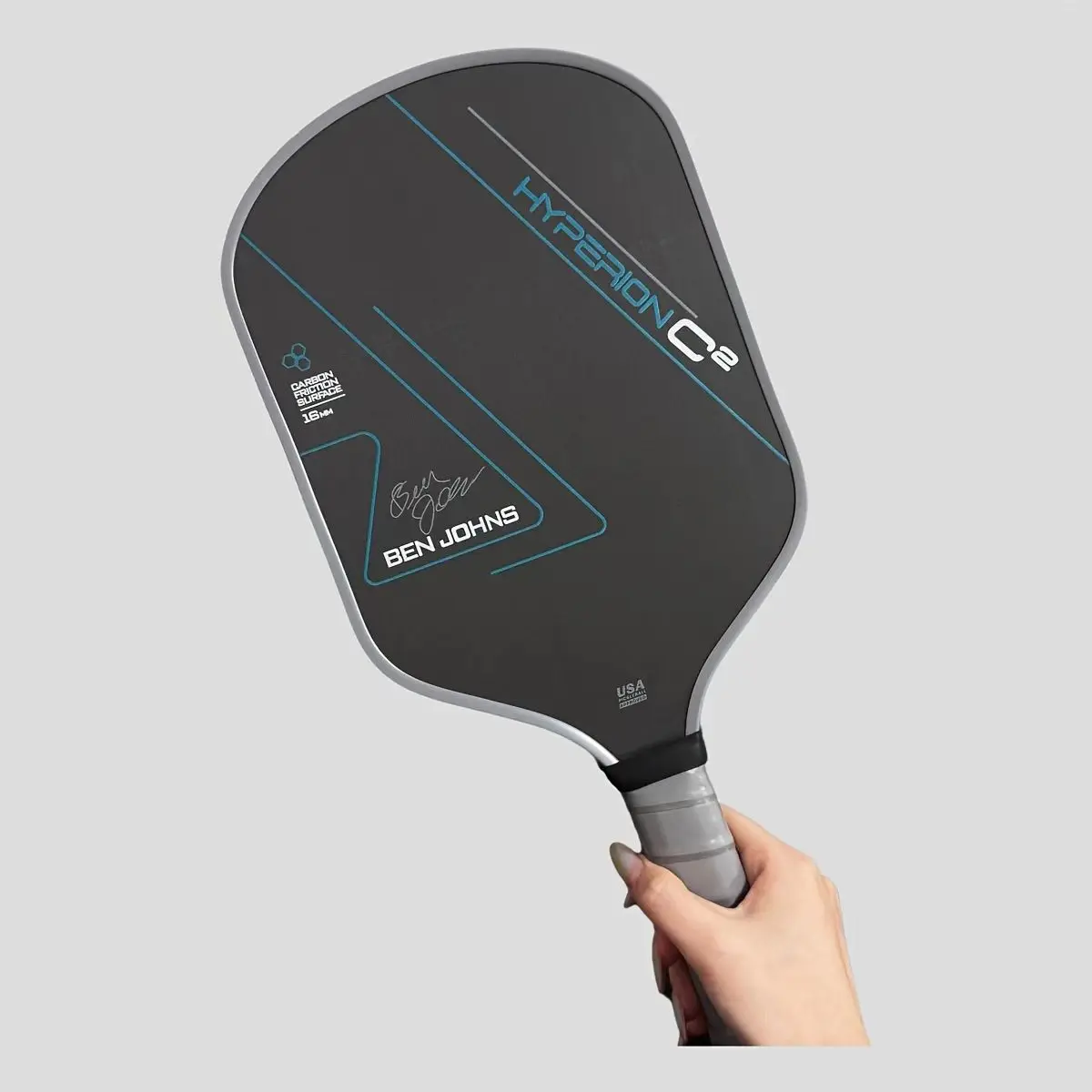 مجداف كرة المخلل C2 T700، سطح قماش من ألياف الكربون، قلب طاقة بوليمر 16 مم، طاقة معززة، تدور وتحكم #4