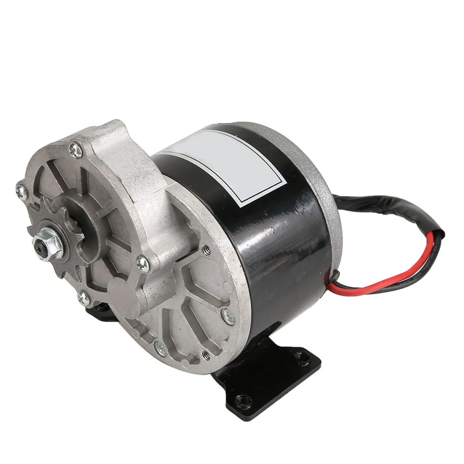 12V 250W Gear Reduction Electric Motor with 9 Tooth Sprocket Brushed DC Motors Reductor for E‑bike Scooter