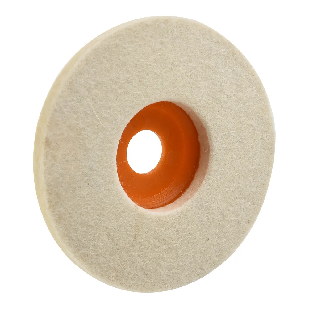 Più nuovo affidabile utile vendita calda ruota di lucidatura lana 100mm lucidatura lucidatura lucidatura disco tampone ruota lucidatura lana